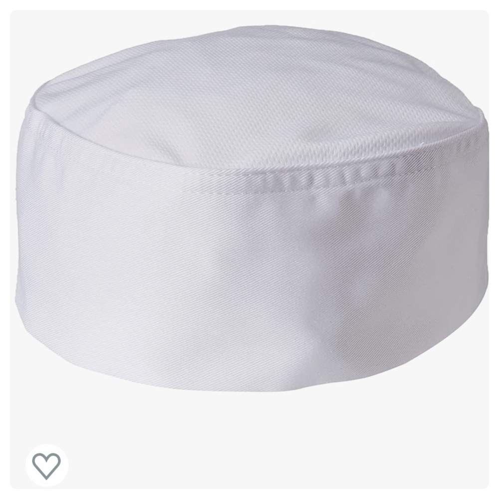 Chef Works Unisex Cool Vent Chef Beanie in white